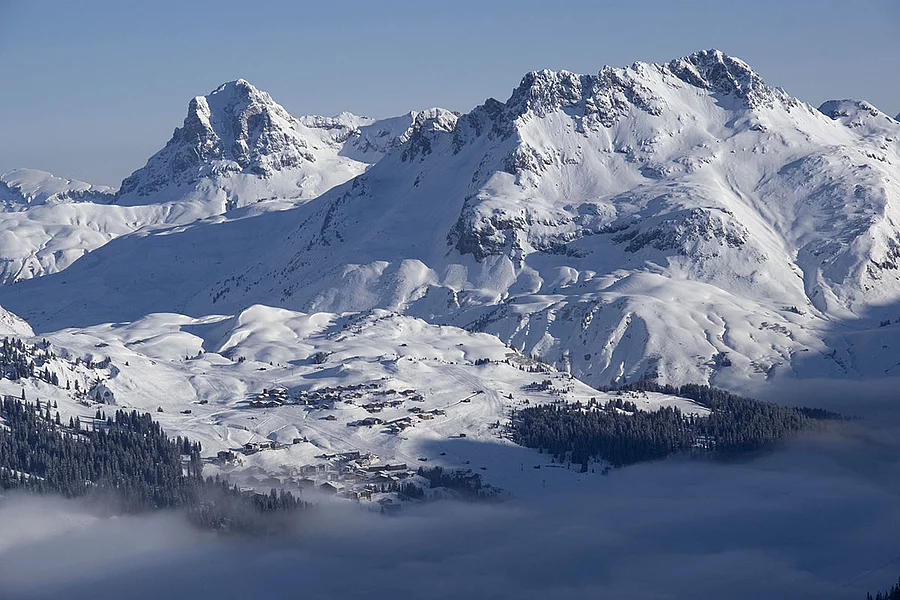 Aussicht am Berg