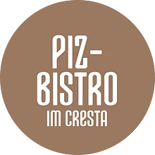 Das Logo vom PIZ- Bistro im Cresta